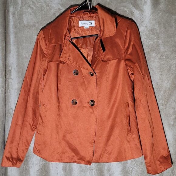Forever 21 Women's Button-up Light Jacket - SIZE S/6 - Picture 1 of 9